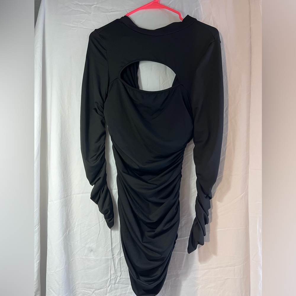 Scrunch body contour dress